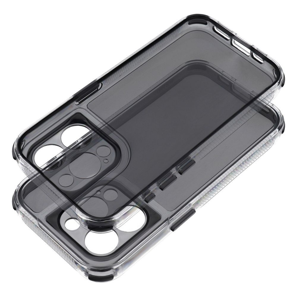 MATRIX CLEAR Case for IPHONE 15 black - Image 1