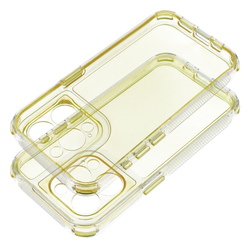 Case for iPhone 16 Matrix Clear yellow MATRIX CLEAR Case for IPHONE 16 yellow - Image 1