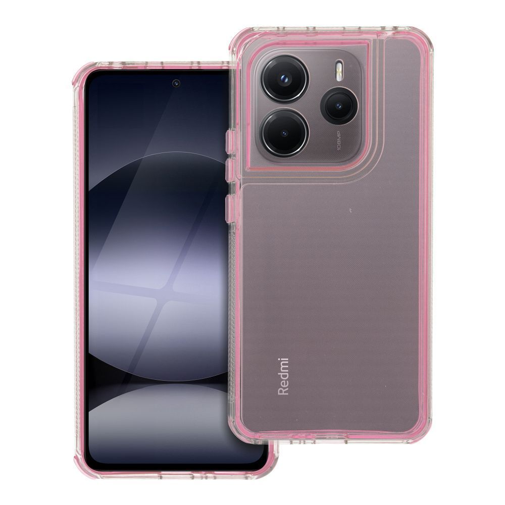 MATRIX CLEAR Case for XIAOMI Redmi Note 14 5G powder pink - Image 1