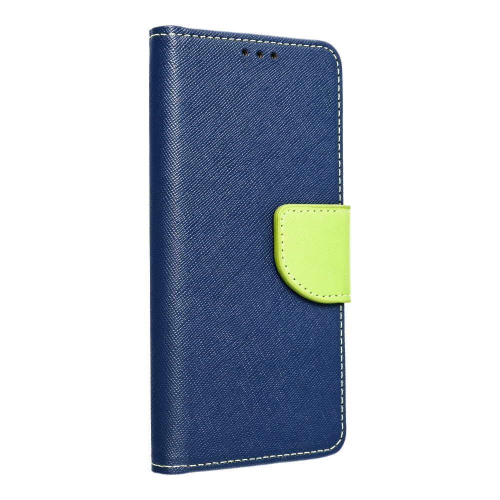 FANCY Book case for XIAOMI Redmi Note 13 Pro 5G navy / lime - Image 1