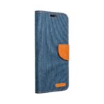 CANVAS Book case for SAMSUNG A35 5G navy blue