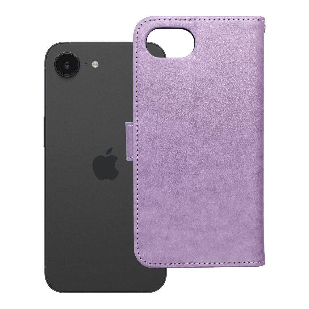 MEZZO Book case for IPHONE 16e (SE 4 2025) dreamcatcher purple MEZZO Book case for IPHONE 16e (SE 4 2025) dreamcatcher purple - Image 1