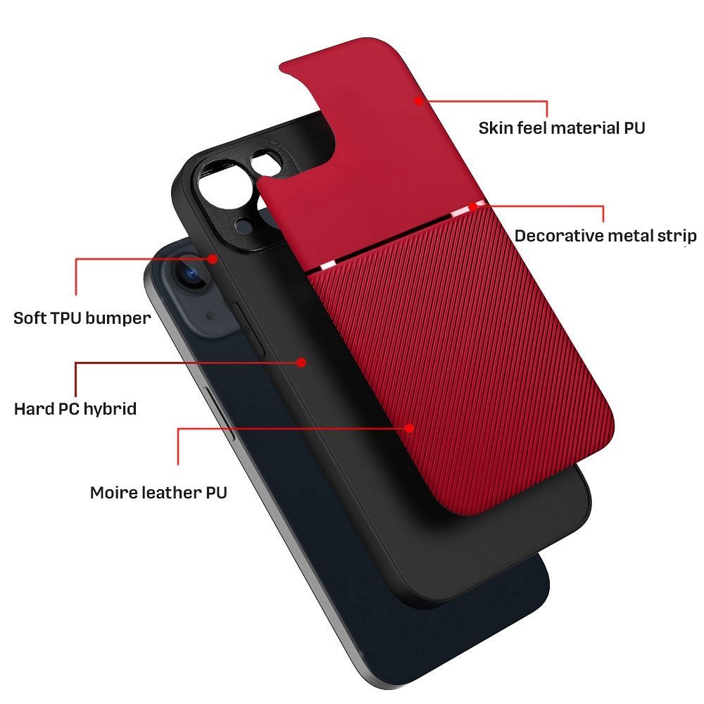 NOBLE case for IPHONE 15 red - Image 2