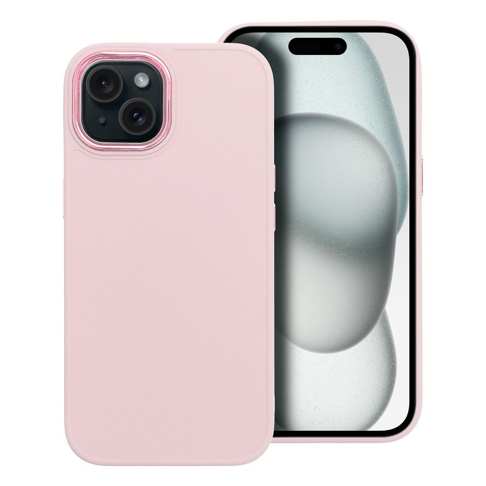 FRAME Case for IPHONE 15 powder pink - Image 1