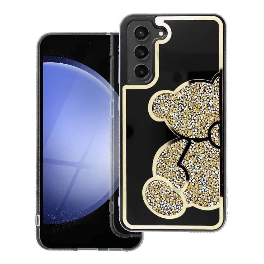 TEDDY BEAR Case for SAMSUNG S24 gold TEDDY BEAR Case for SAMSUNG S24 gold - Image 1