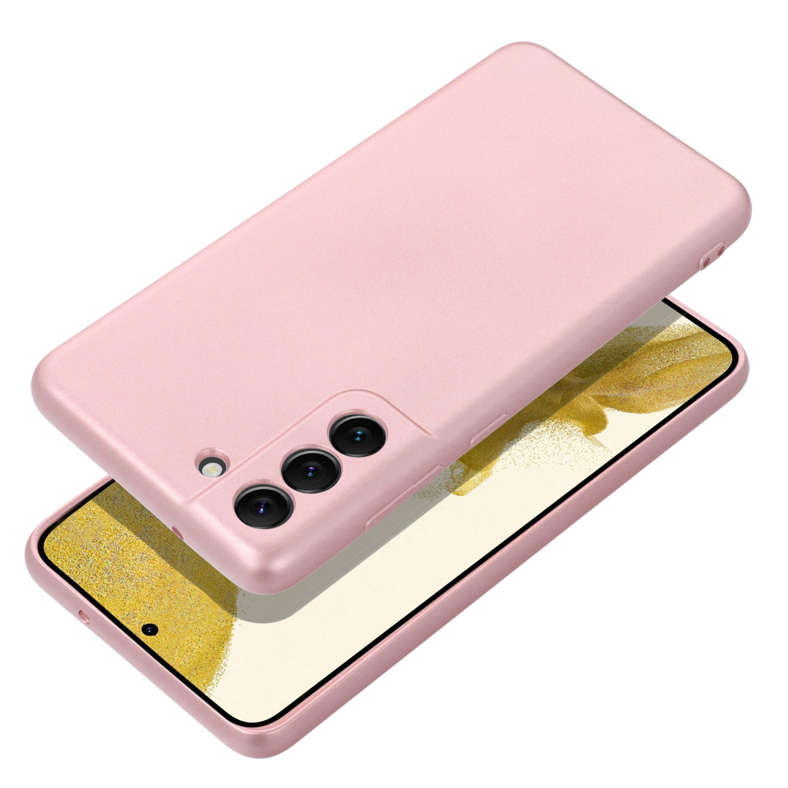 Case for Samsung A55 5G Metallic pink METALLIC Case for SAMSUNG A55 5G pink - Image 1