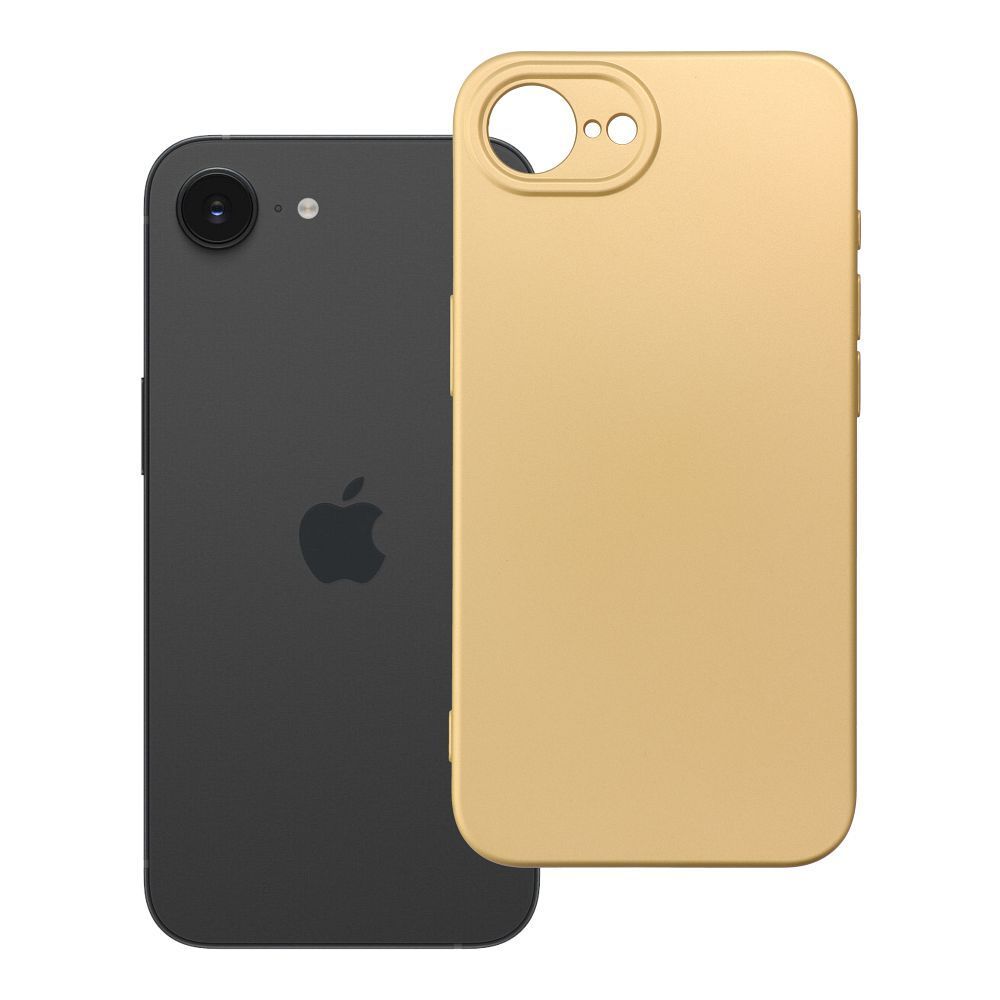 METALLIC Case for IPHONE 16e (SE 4 2025) gold - Image 1