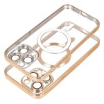 ELECTRO MAG COVER case compatible with MagSafe for IPHONE 11 Pro Max gold - Image 2