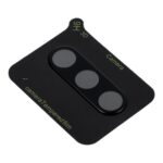 5D Full Glue Camera Tempered Glass - for Samsung Galaxy A36 Black