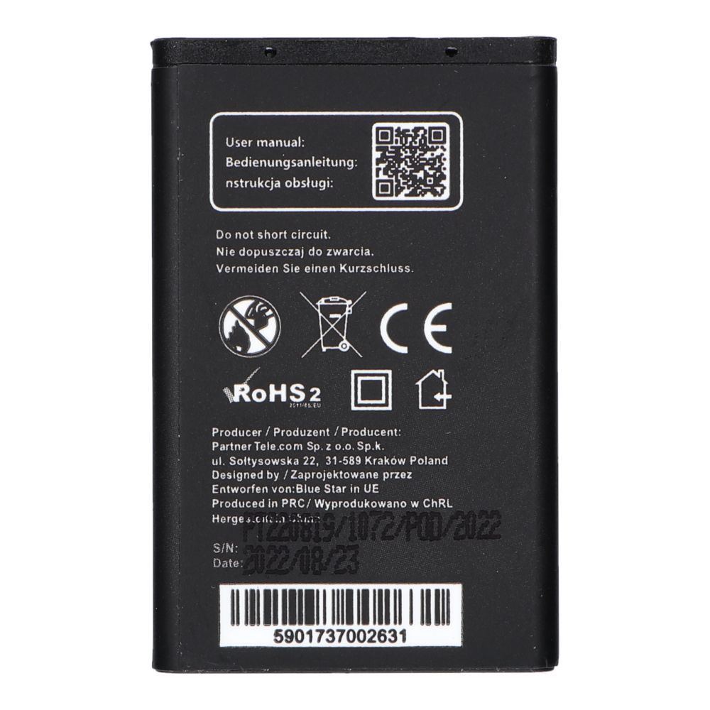 BLUE STAR battery for NOKIA 3100 / 3650 / 6230 / 3110 Classic 900 mAh - Image 2