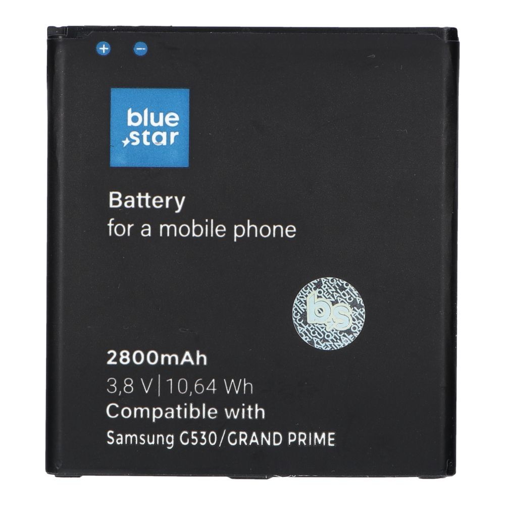 Battery for Samsung Grand Prime G530 / J3 2016 / J5 2800 mAh Blue Star Premium BLUE STAR PREMIUM battery for SAMSUNG Grand Prime G530 / J3 2016 / J5 2800 mAh - Image 1