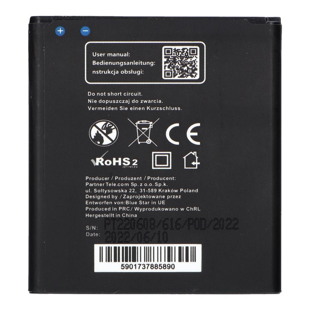 BLUE STAR PREMIUM battery for SAMSUNG Core Prime G3608 G3606 G3609 1700 mAh - Image 2