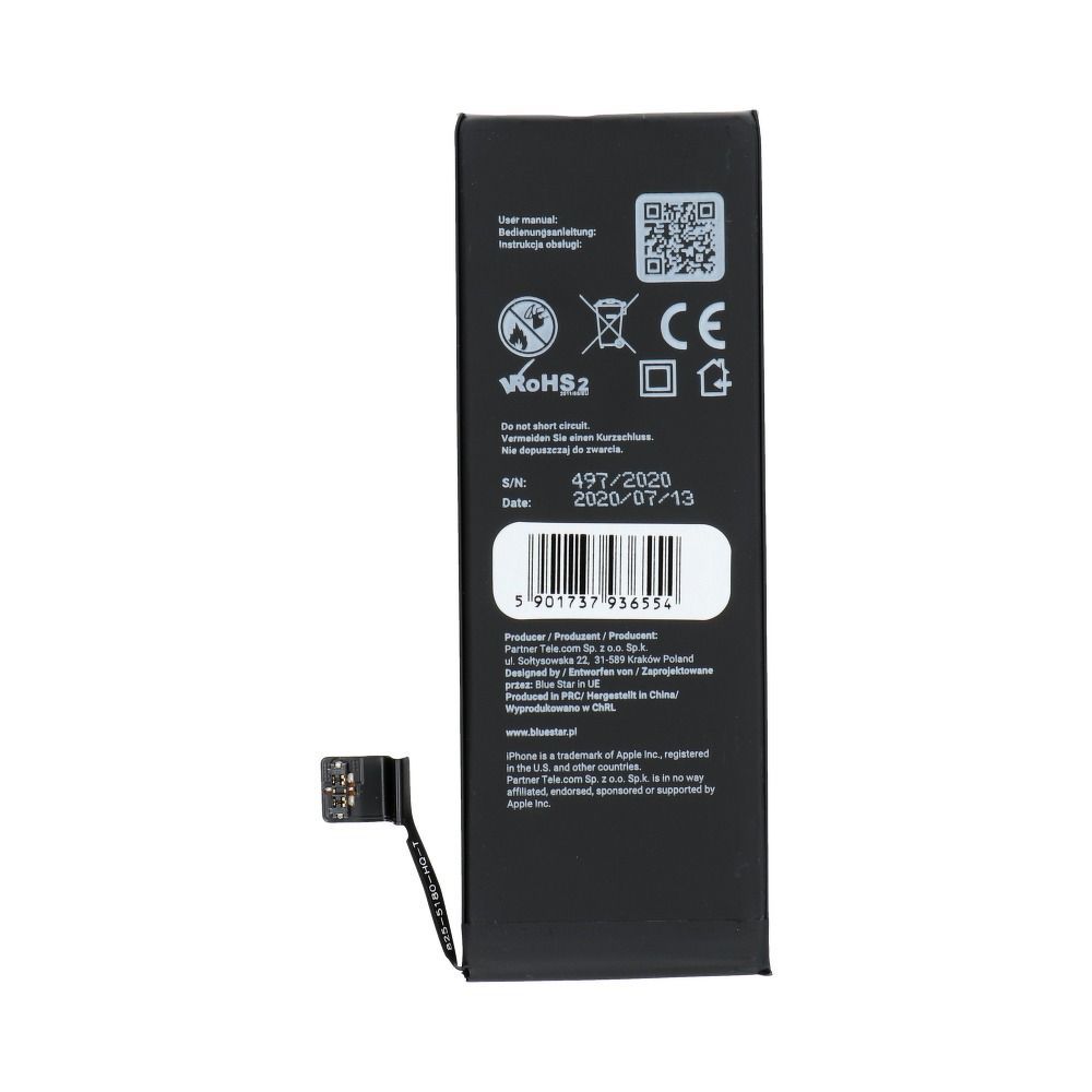 BLUE STAR HQ battery for IPHONE SE 1624 mAh - Image 2