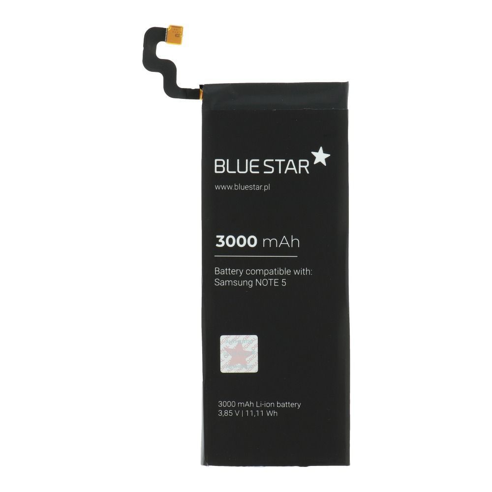 Battery for Samsung Galaxy Note 5 3000 mAh Blue Star Premium BLUE STAR PREMIUM battery for SAMSUNG Galaxy Note 5 3000 mAh - Image 1