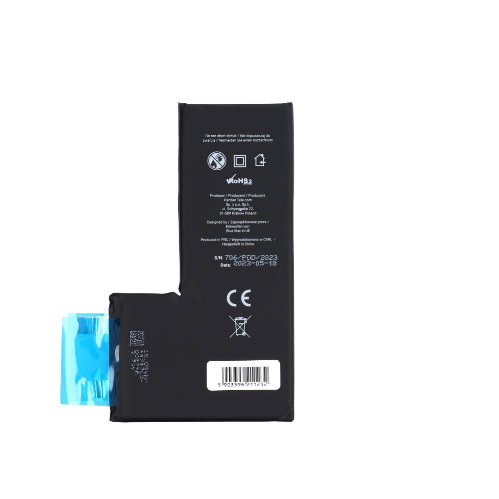BLUE STAR HQ battery without BMS for IPHONE 11 Pro Max 3969 mAh - Image 2