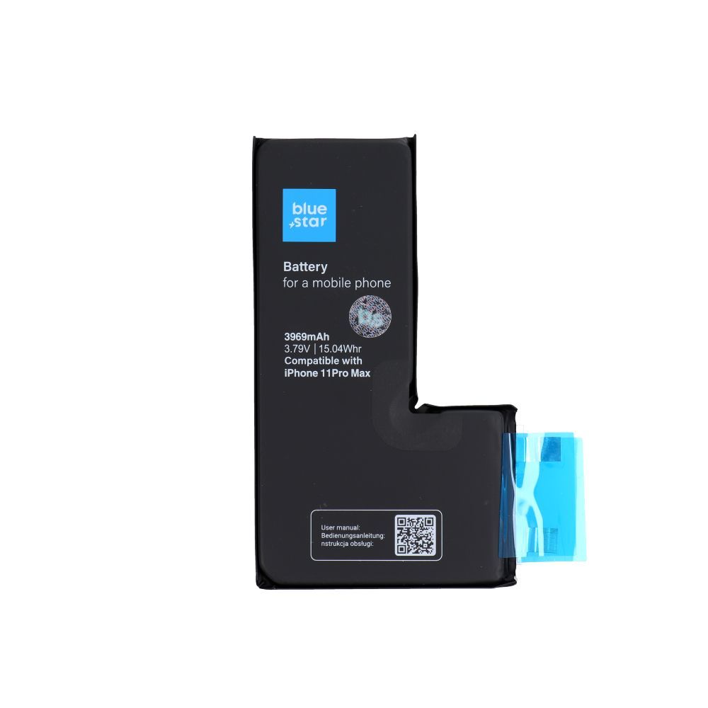 BLUE STAR HQ battery without BMS for IPHONE 11 Pro Max 3969 mAh - Image 1