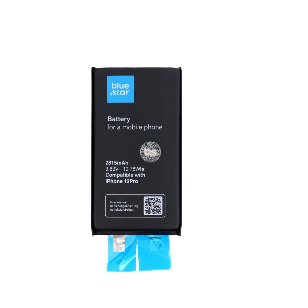 BLUE STAR HQ battery without BMS for IPHONE 12 / 12 Pro 2815 mAh - Image 1