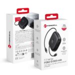 FORCELL F-ENERGY F10K5 powerbank compatible with MagSafe PD3.1 QC3.0 3A 22,5W 10000 mAh black