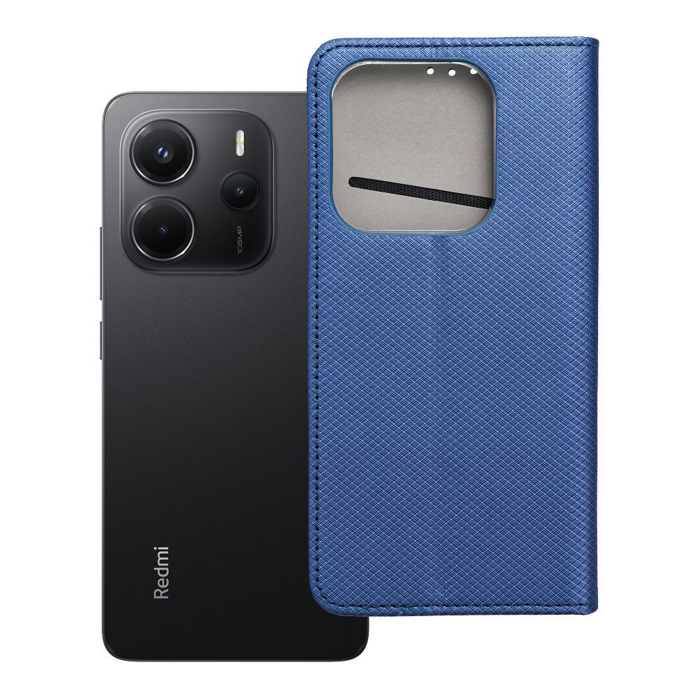 SMART CASE Book for XIAOMI Redmi Note 14 5G navy SMART CASE Book for XIAOMI Redmi Note 14 5G navy - Image 1