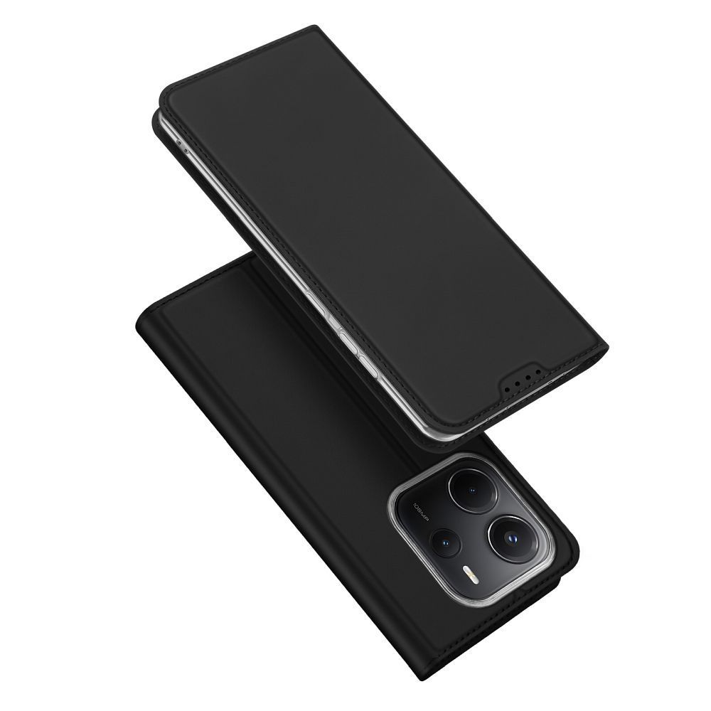 DUX DUCIS wallet case SKIN PRO for REDMI NOTE 14 4G (163,25mm) black - Image 1