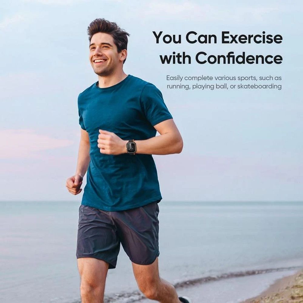 DUX DUCIS case TAMO for Apple Watch series 10 42 mm transparent with black - Image 2