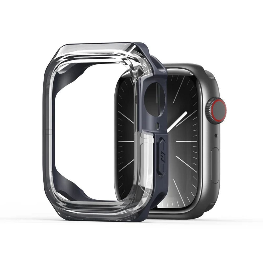 DUX DUCIS case TAMO for Apple Watch series 10 46 mm transparent with midnight - Image 1