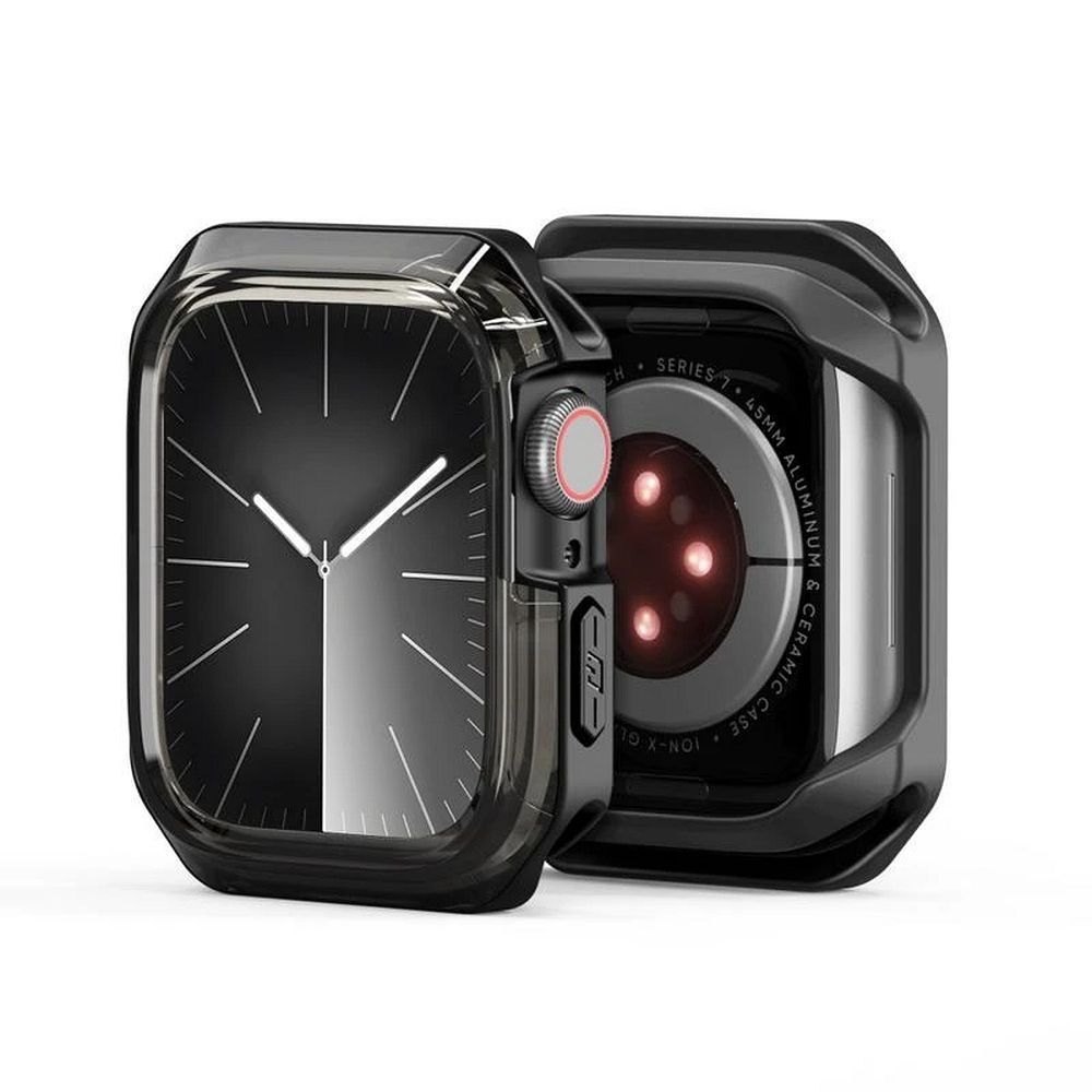 DUX DUCIS case TAMO for Apple Watch series 10 46 mm transparent with black - Image 2
