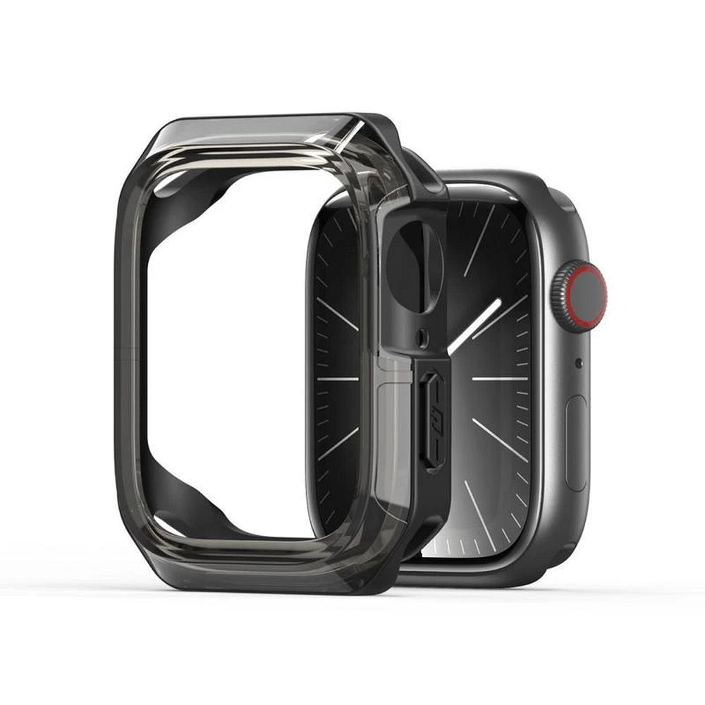 DUX DUCIS case TAMO for Apple Watch series 10 46 mm transparent with black - Image 1