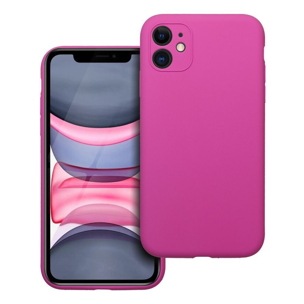 Case SILICONE 2mm for IPHONE 11 pink - Image 1