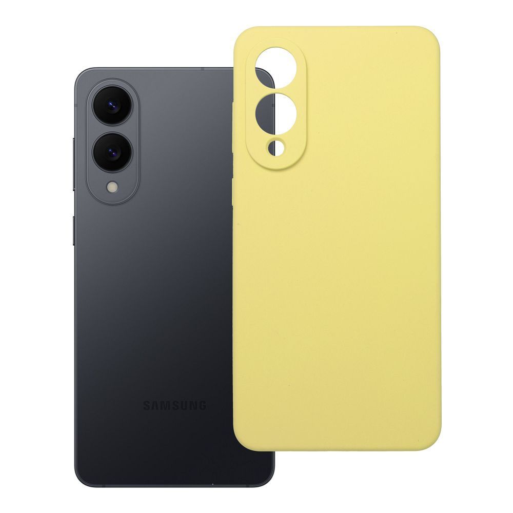 Case SILICONE 2mm for SAMSUNG S25 Edge lemon - Image 1