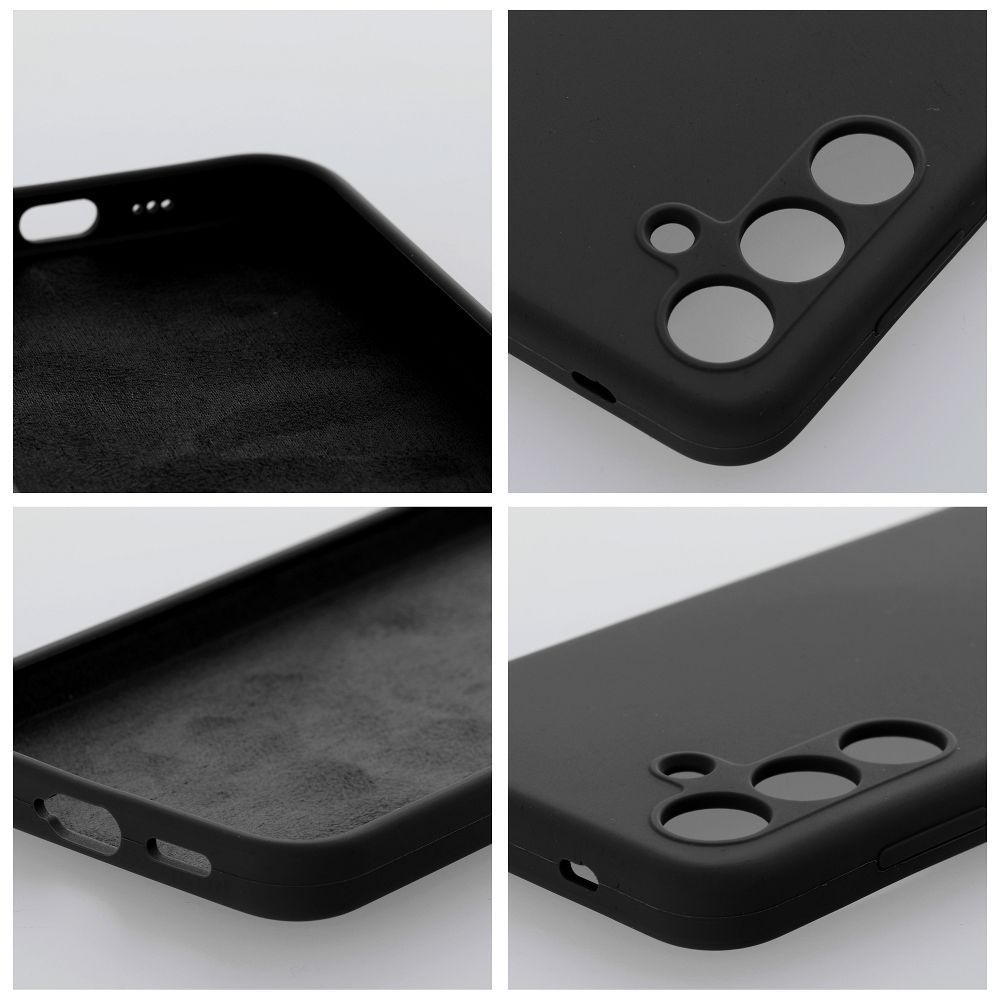 Case SILICONE 2mm for XIAOMI REDMI NOTE 14 4G (GLOBAL - 164,84mm x 78,15mm x 8,16mm) black - Image 2