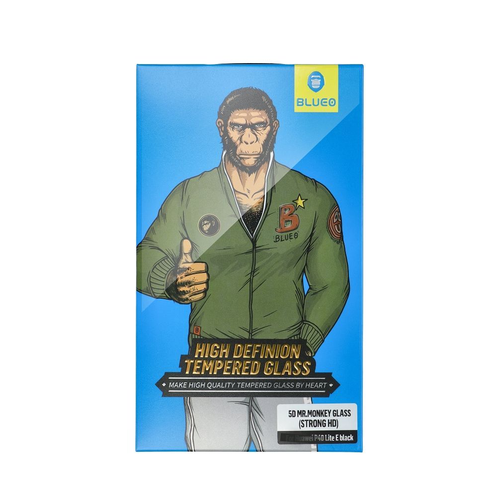 5D Mr. Monkey Glass - Apple iPhone 7/8 white (Strong HD) - Image 1