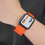 FORCELL F-DESIGN FA05 nylon strap for APPLE Watch 38 / 40 / 41 mm orange