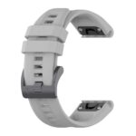 Silicone strap for GARMIN FENIX 3 / 3HR / 5X / 6X / 6X Pro / 7X / 7X Pro grey (12)