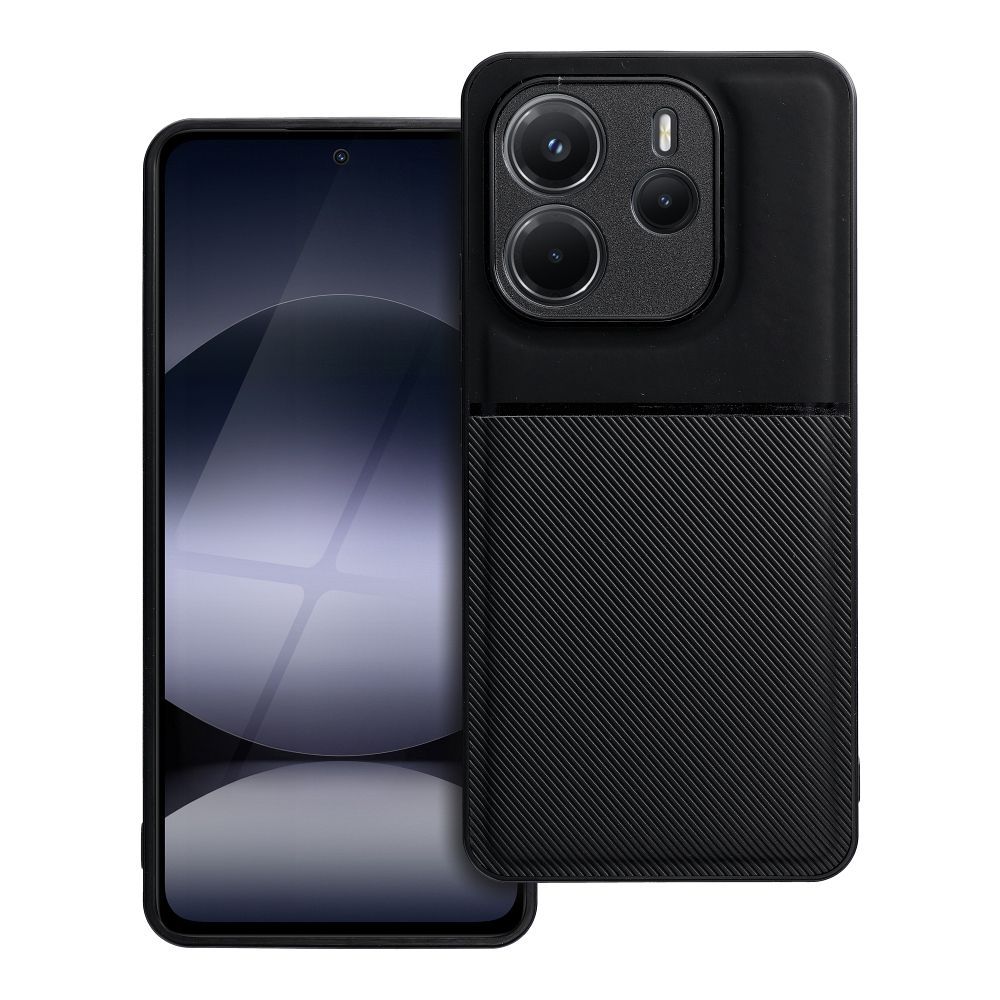 NOBLE case for XIAOMI Redmi Note 14 4G (GLOBAL - 163,25mm x 76,55mm x 8,16mm) black - Image 1