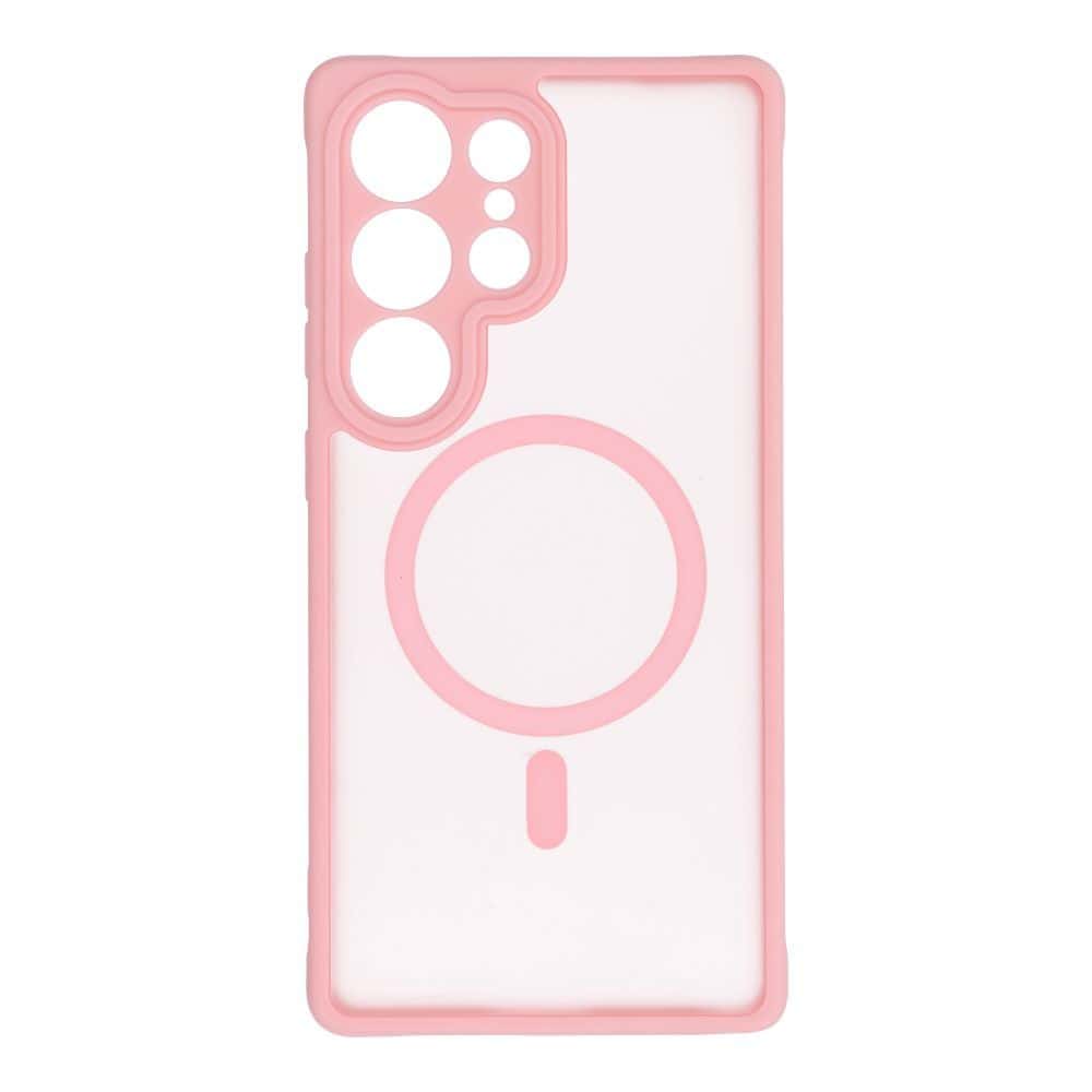 FULL MATTE MAG COVER case compatible with MagSafe for XIAOMI REDMI NOTE 14 5G jasny różowy FULL MATTE MAG COVER case compatible with MagSafe for XIAOMI REDMI NOTE 14 5G jasny różowy - Image 1