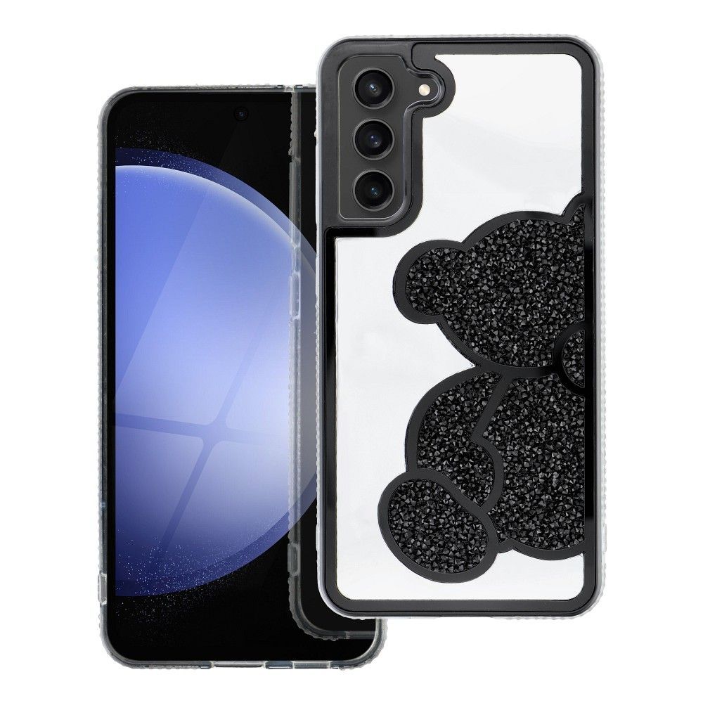 TEDDY BEAR Case for SAMSUNG S25 Edge black - Image 1