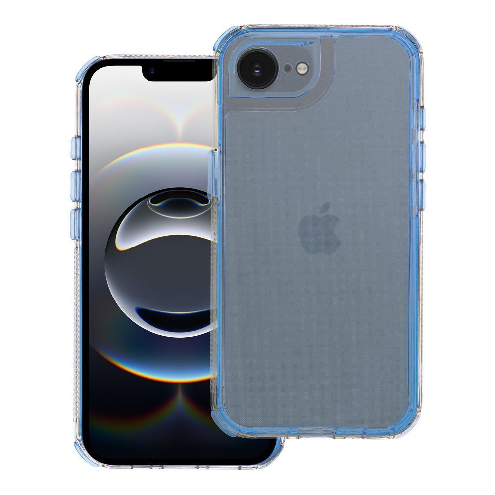MATRIX CLEAR Case for IPHONE 16e (SE 4 2025) blue - Image 1