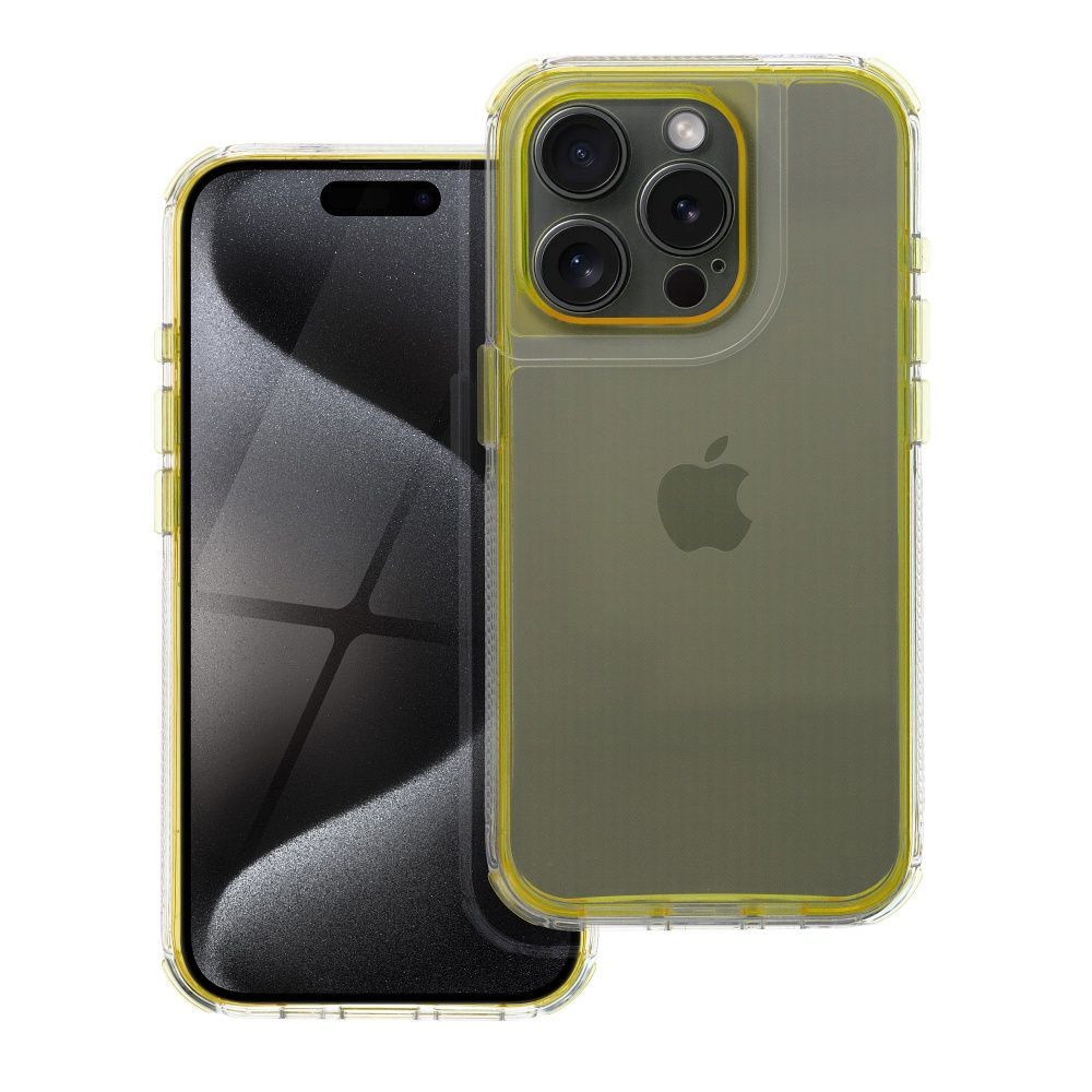 MATRIX CLEAR Case for IPHONE 16e (SE 4 2025) yellow - Image 2