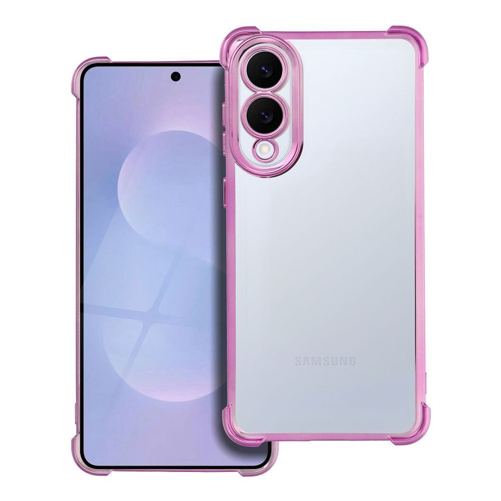 Case ANTISHOCK ELECTRO for SAMSUNG S25 Edge pink - Image 1