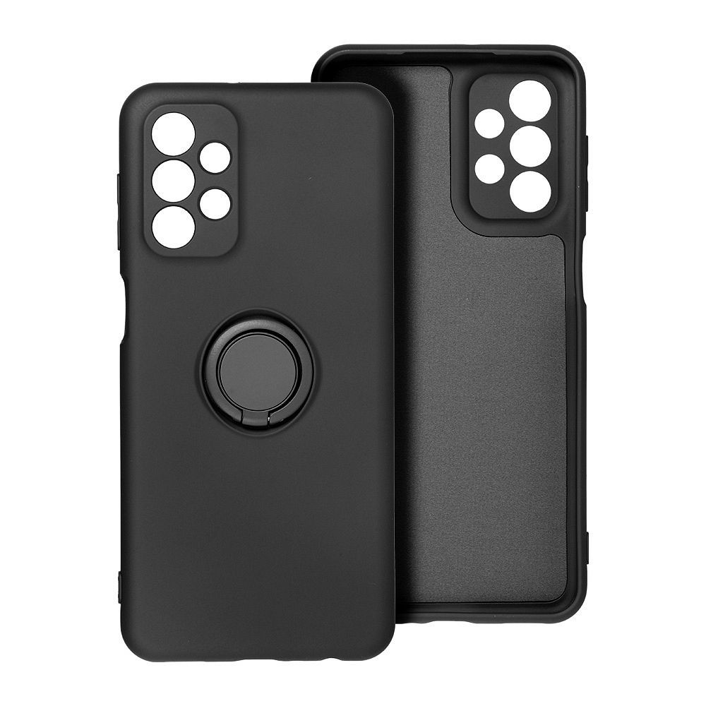 SILICONE RING case for SAMSUNG A55 5G black - Image 1
