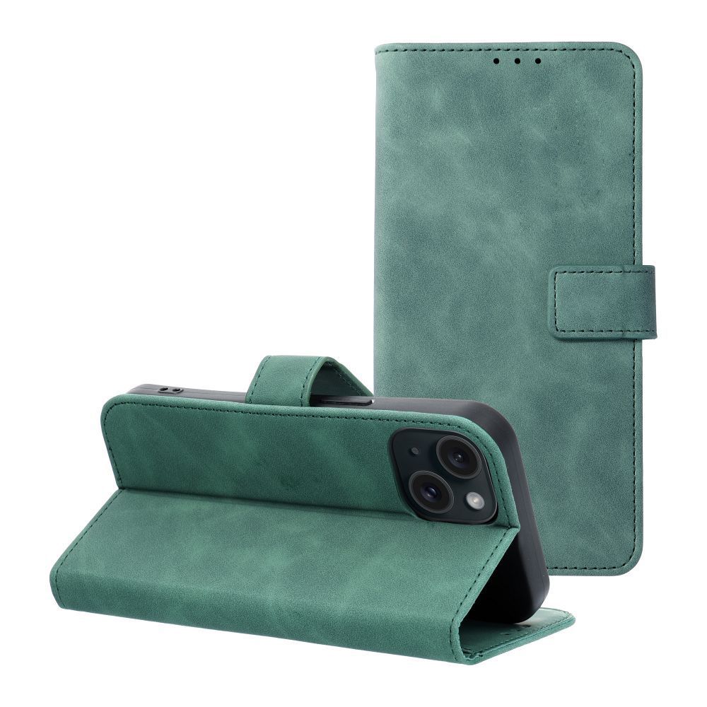 TENDER Book Case for IPHONE 15 green - Image 1