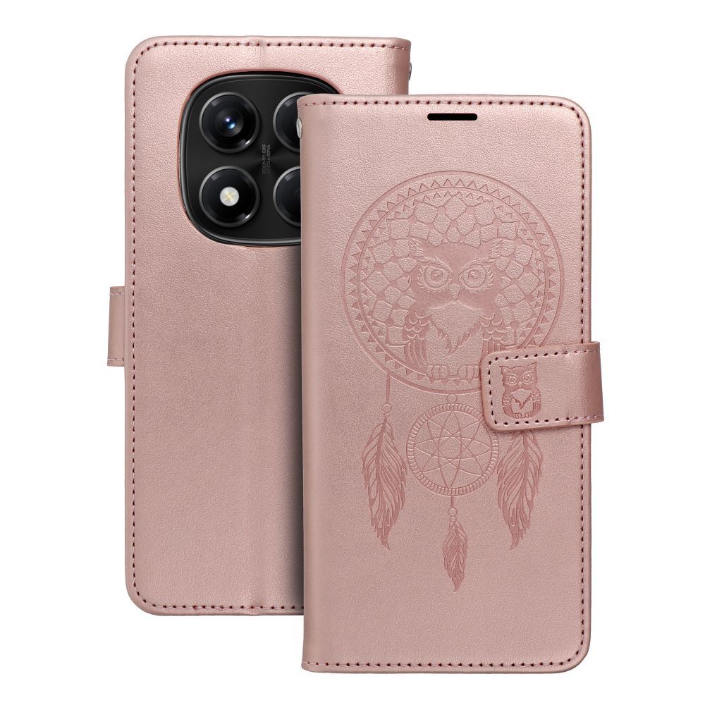 MEZZO Book case for XIAOMI Redmi Note 14 PRO 4G dreamcatcher rose gold MEZZO Book case for XIAOMI Redmi Note 14 PRO 4G dreamcatcher rose gold - Image 1