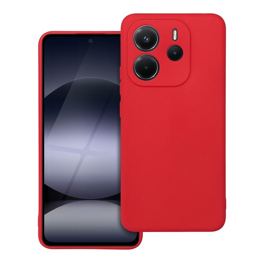 SOFT case for XIAOMI Redmi Note 14 4G (GLOBAL - 164,84mm x 78,15mm x 8,16mm) red - Image 1