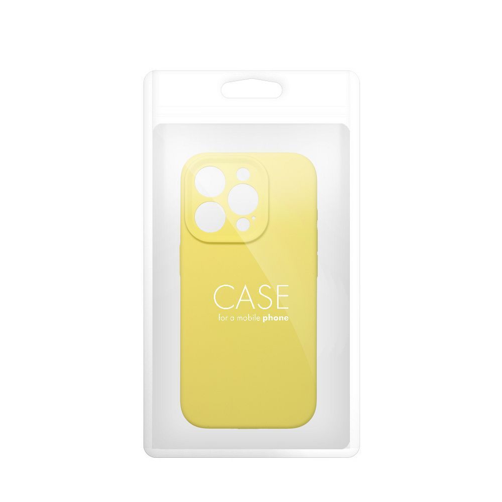 Case SILICONE 2mm for IPHONE 14 Pro lemon - Image 2