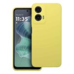 Case SILICONE 2mm for MOTOROLA G35 5G lemon