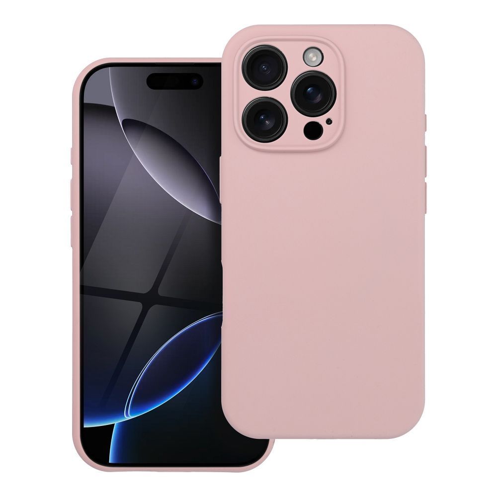 Case SILICONE 2mm for IPHONE 16 compatible with MagSafe sand pink - Image 2