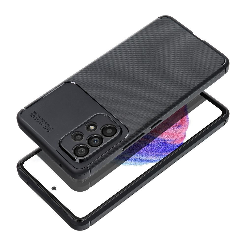 Case CARBON PREMIUM for SAMSUNG A54 5G black - Image 2