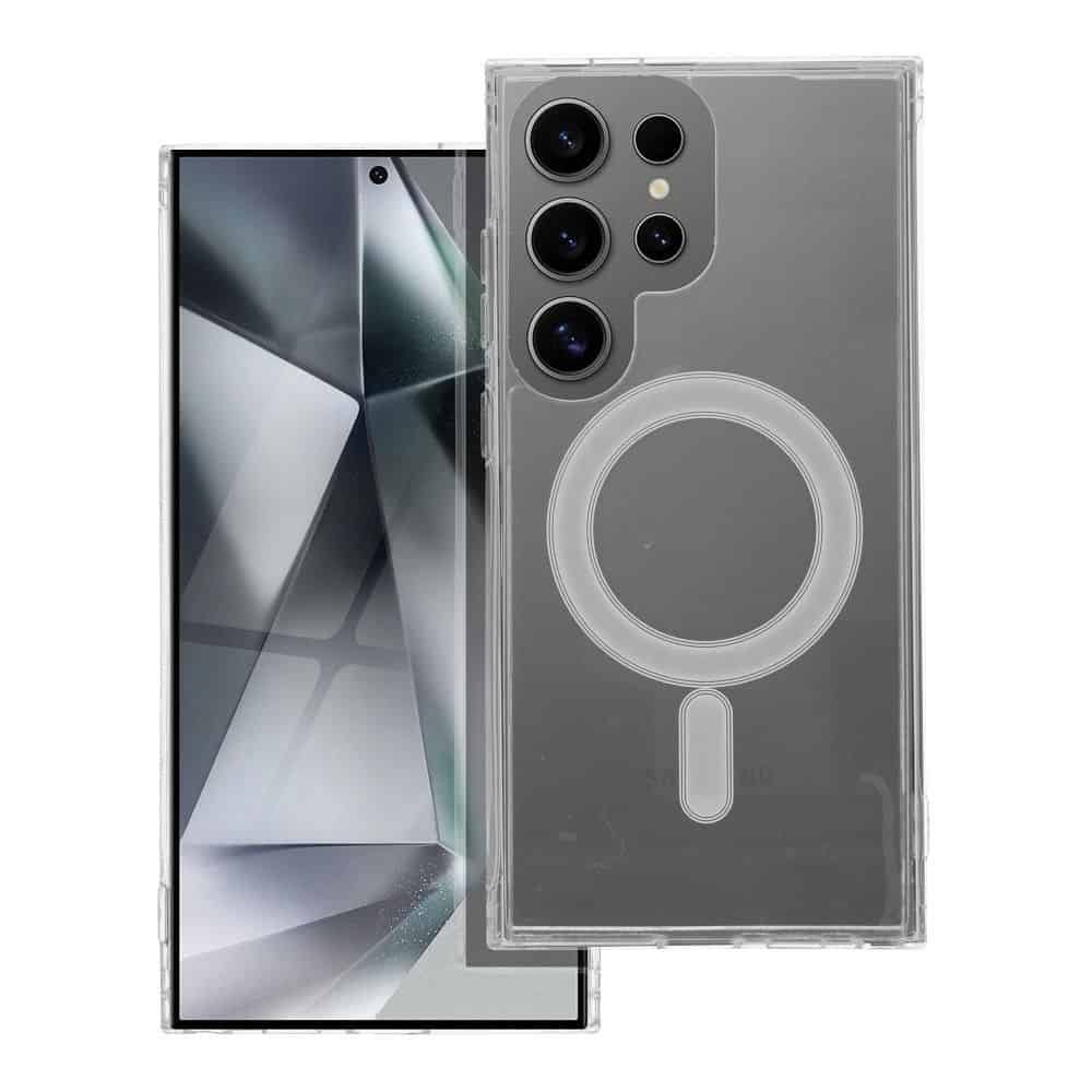 CLEAR MAG COVER case compatible with MagSafe for SAMSUNG S22 Plus transparent CLEAR MAG COVER case compatible with MagSafe for SAMSUNG S22 Plus transparent - Image 1