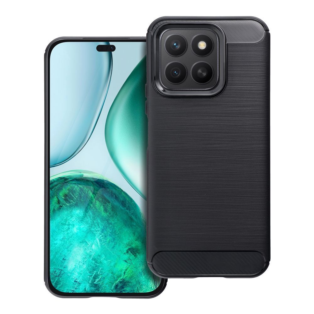 Case for Honor X8c Carbon black CARBON case for HONOR X8c black - Image 1